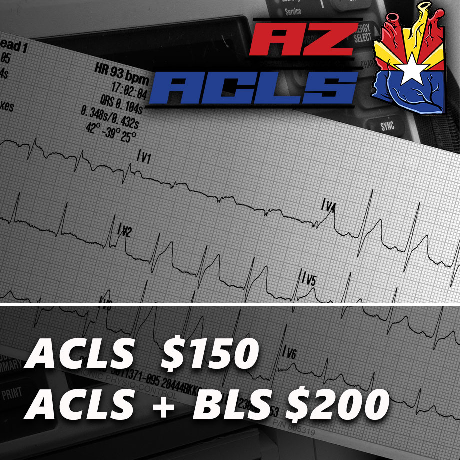 online acls refresher course offered by AZ ACLS